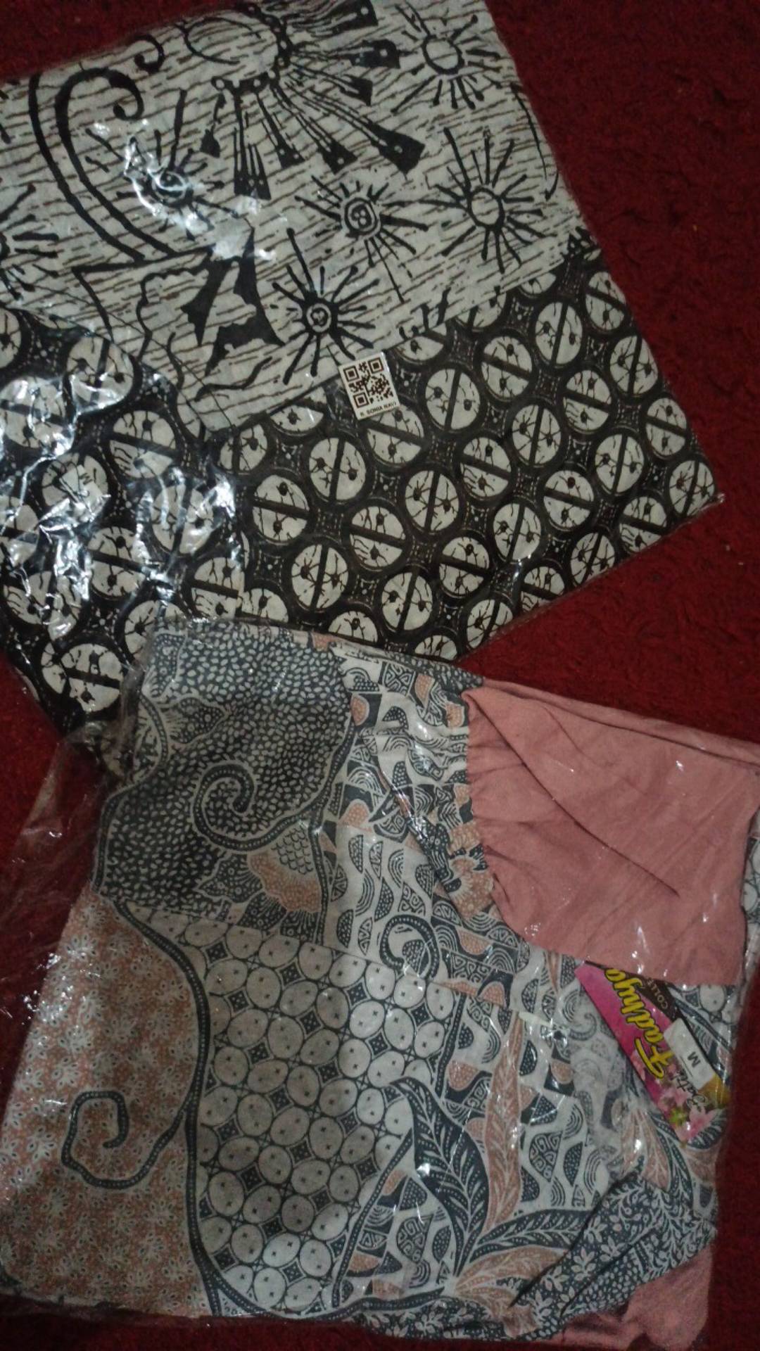 Blouse Batik Wanita Bahan Katun Kombinasi