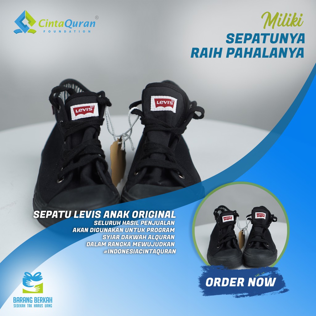 Sepatu Levis Anak Original