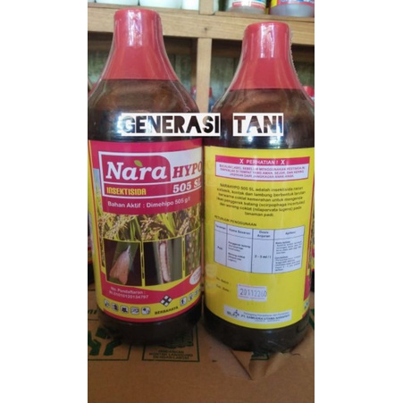 Insektisida NARAHYPO 505SL kemasan 1liter