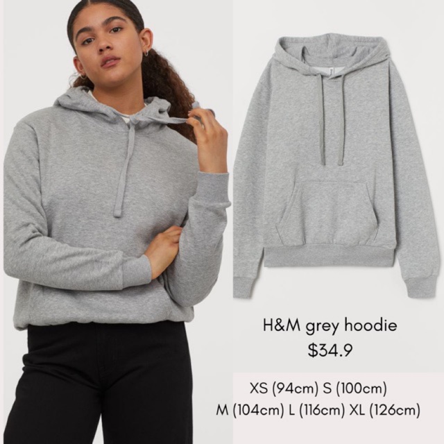 h and m oversized hoodie