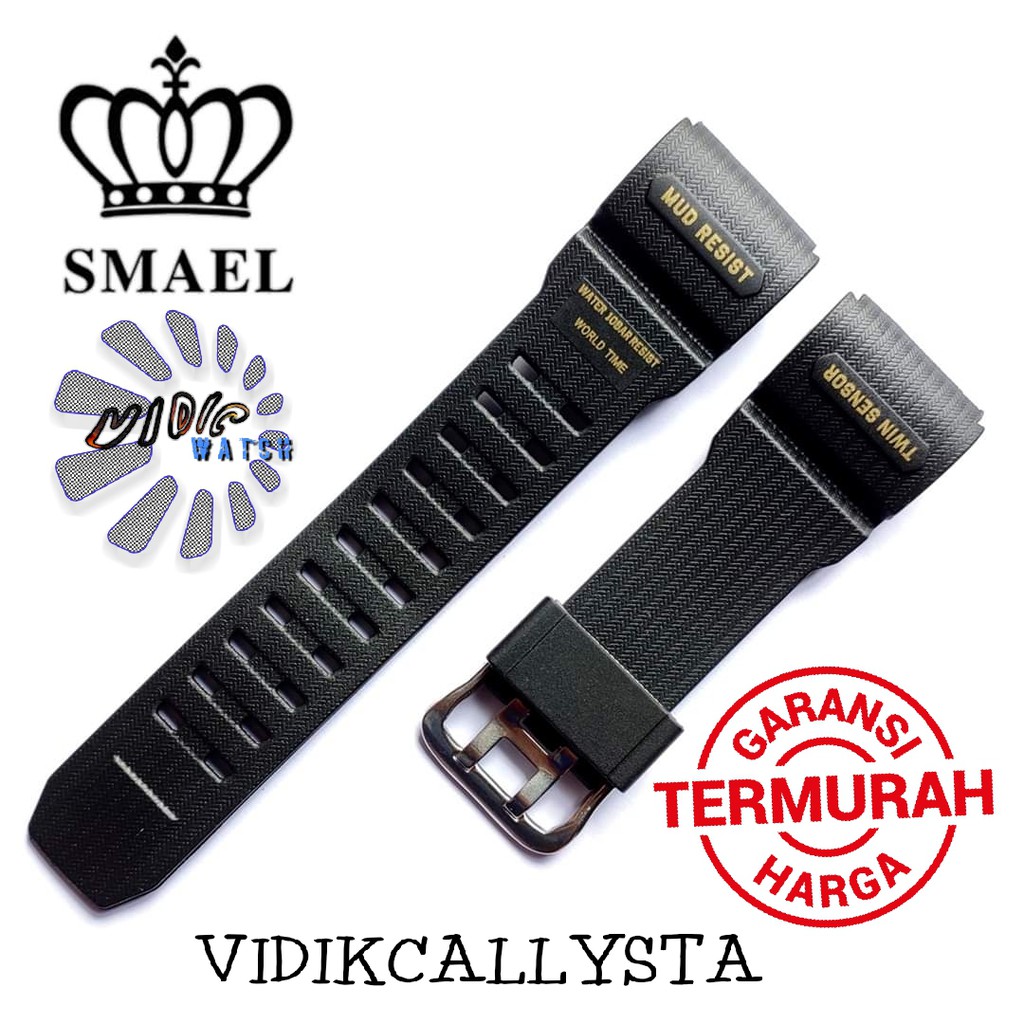 Strap tali jam tangan Smael 8010 SMAEL 8010 Original Oem