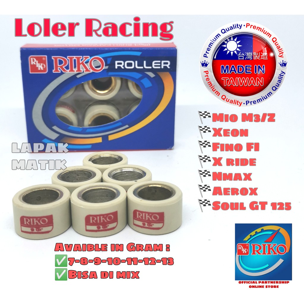 Loler RACING Mio M3, Z, Fino125, NMAX, Aerox,X Ride, Soul GT 125 RIKO