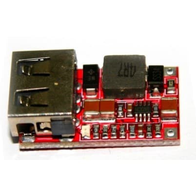 USB Step Down Converter Module DC-DC 6-24V to 5V 3A max Output Charger