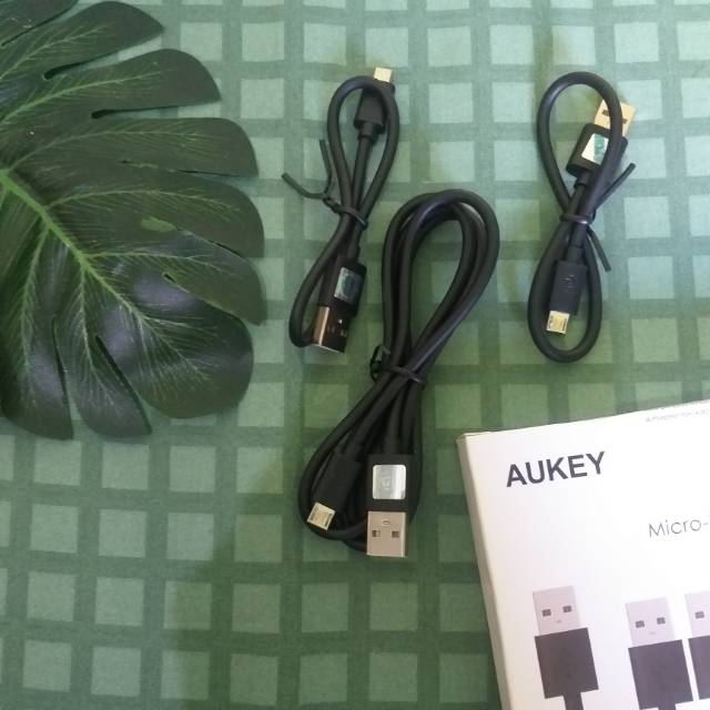 aukey kabel charger micro 30cm-1m