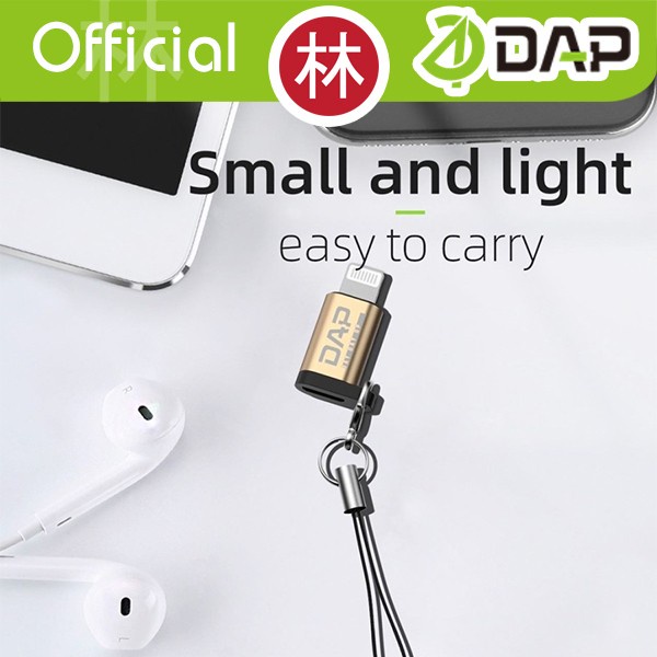 DAP M02-L Adaptor OTG Converter Micro USB 3.0 to Lightning Iphone 2.4A