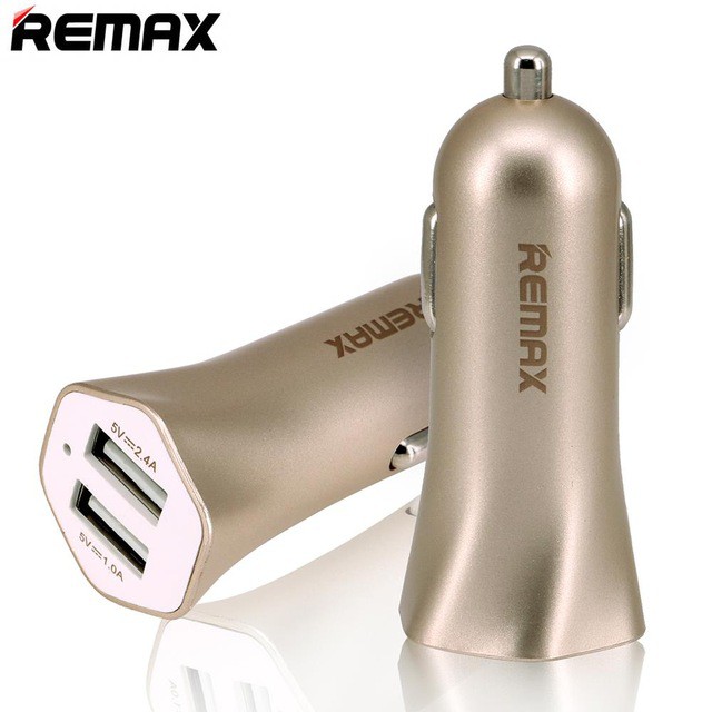 Remax Fast 7 Car Charger RCC204 2.4A 2 USB Port - 2.4A