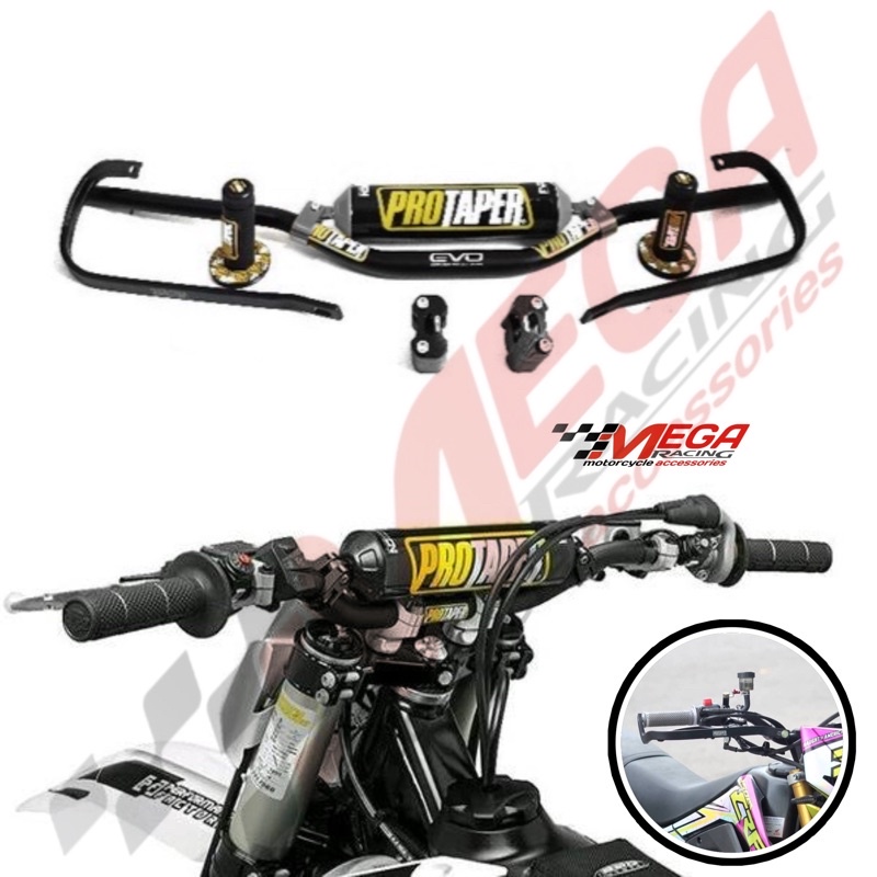 Paket Stang Fatbar Protaper Evo Low Stang Crf Dtracker Vixion Klx Cb 150 Old New