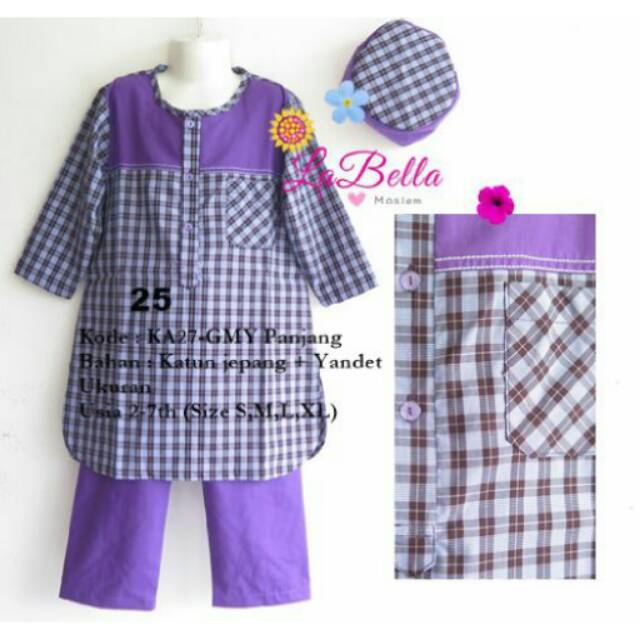 Labella koko anak s,m,l,xl