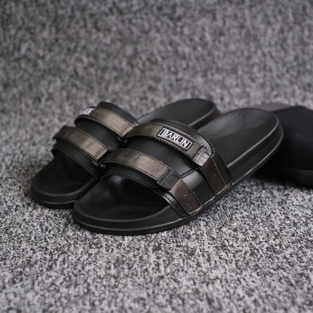 COD SANDAL SLIDE PRIA DEWASA SANTAI PRIA MINING BARLIN 1413 KANVAS PREMIUM ASLI ORIGINAL CASUAL 100% PRIA KERJA KANTOR NYAMAN || SANDAL SLOP PRIA INDIAN TERBARU LEBARAN 2022