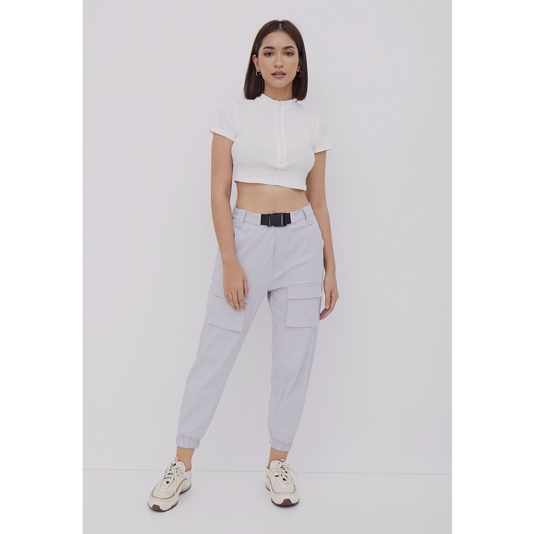 ODIVA Feza Jogger Pants - Grey