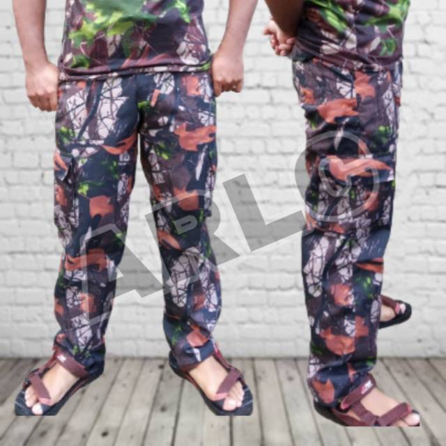 celana pdl panjang loreng camo hunting perbakin/celana PDL lapangan outdoor army military tactical