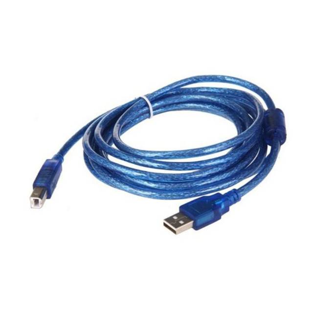 Kabel Printer Usb 2.0 Merk NYK 3 Meter Hi-Speed 480Mbps