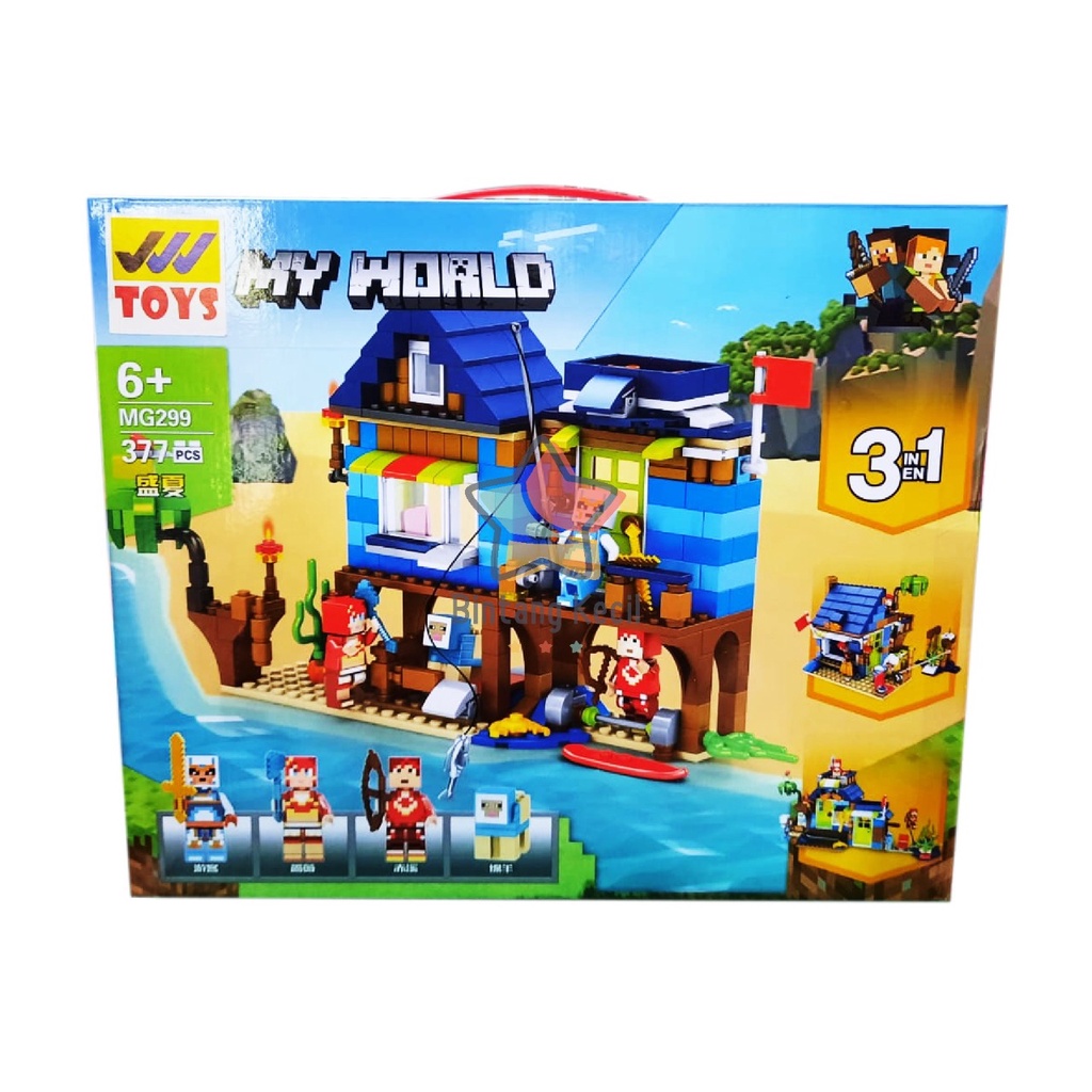 My World 377PCS MG299 / Lego / Block / NP4400