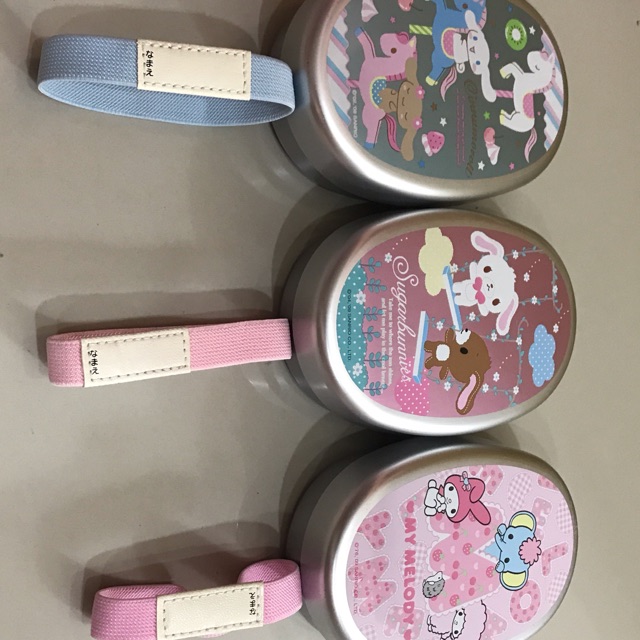 Kotak makan Kaleng Cinnamoroll SugarBunnies My Melody Sanrio Original