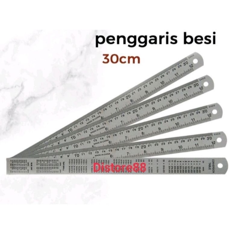 

Penggaris Besi Stainless 30cm (1pcs)