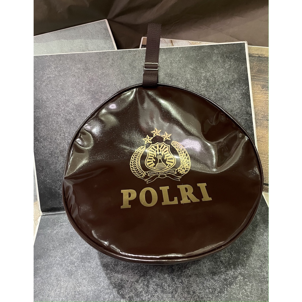 Topi Pet Police - Tas Topi Pet Polis* - Tas Pet Kilap Polis*