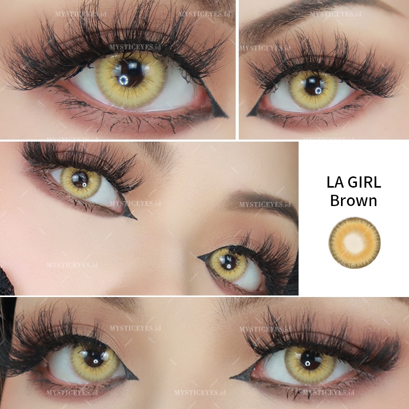 [✅COD] MYSTICEYES SOFTLENS LA/BERLIN GIRL SERI 14.2 MM NORMAL MINUS -0.50 S/D -2.50