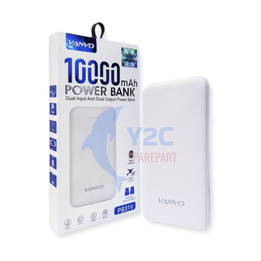 POWER BANK VANVO 10000 MAH LED PB31V