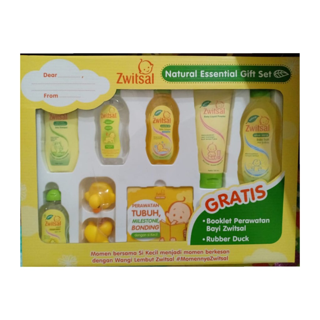 New Zwitsal Baby Spa Gift Box Set Hadiah / Kado