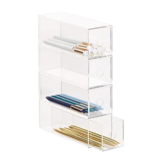 Milan | Laci Akrilik Rak Laci | Acrylic Organizer Akrilik Kotak Laci Akrilik Minimalis Keren