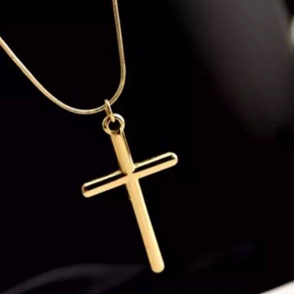 ← KALUNG EMAS TITANIUM LIONTIN SALIB PRIA WANITA ♔