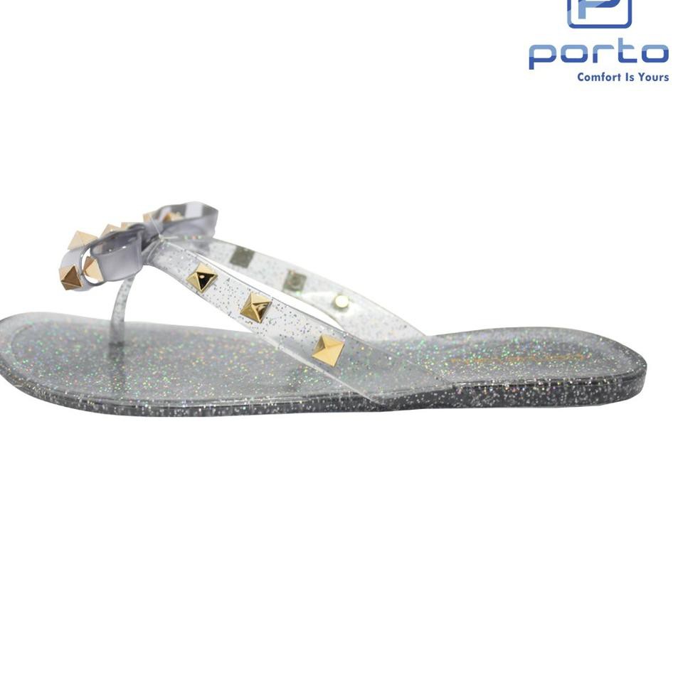 ←ef Porto - Sandal Jepit Wanita Flip Flop Nyaman Empuk Karakter Lucu Porto Lady Original WOS-PB ✮  →