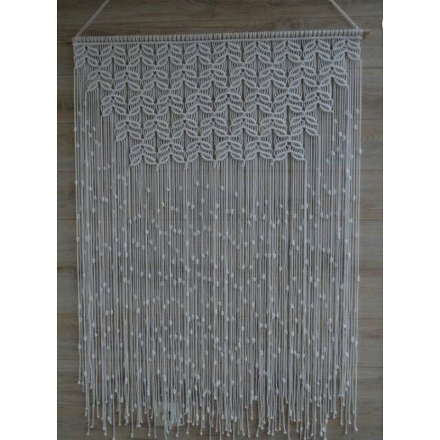 READY STOK) macrame hiasan dinding tali koor / macrame wall hanging/ Dekorasi rumah