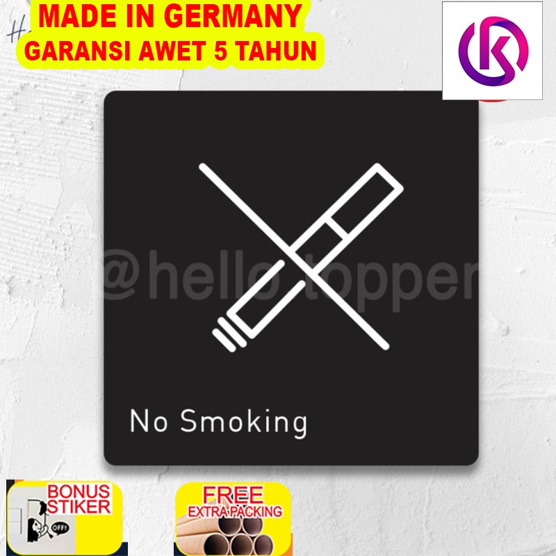 

Terlaris Sign Akrilik No Smoking Printed | Sign Board Akrilik | Sign UV Print - Putih 10x10