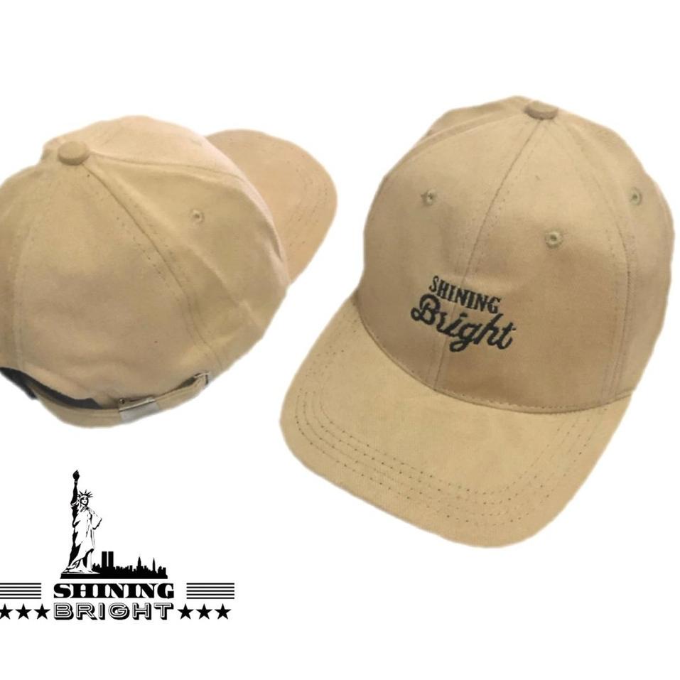 ➴d5 Ready✭➴ ( COD ) Topi SHINING BRIGHT DISTRO Kualitas Original/Topi Baseball Pria Distro Bandung Q