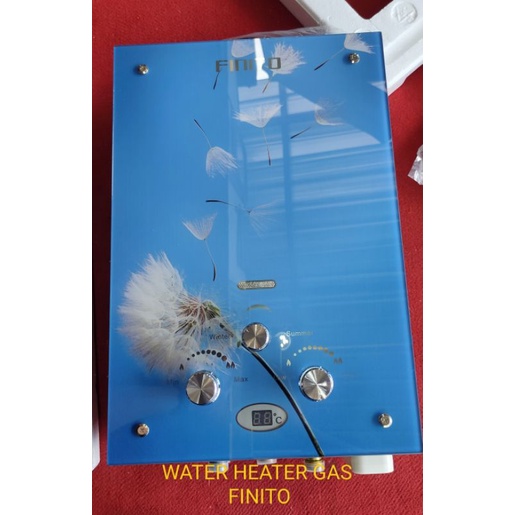 Water Heater Gas Finito Matrix LED/Tempered