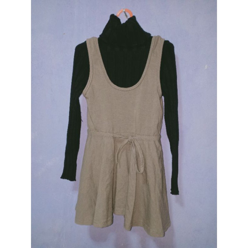 prelove bundling inner turtle neck rajutan,bahan dingin mix dress next bahan kaos. size 1.5-2y