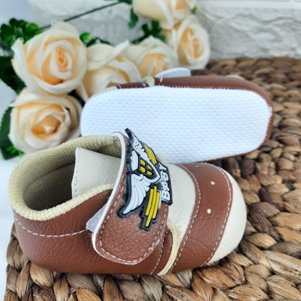 [TAMAN SEPATUKU] SEPATU TRENDY MURAH PREWALKER ANAK LAKI-LAKI KARTUN KEREN 0-12 BULAN CPX04