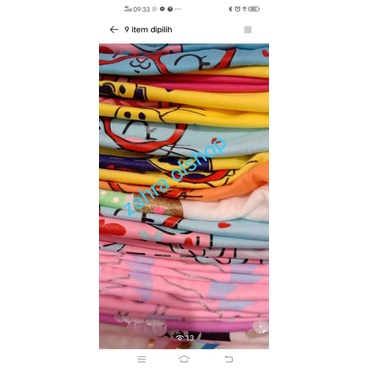 Paket usaha switer anak karakter