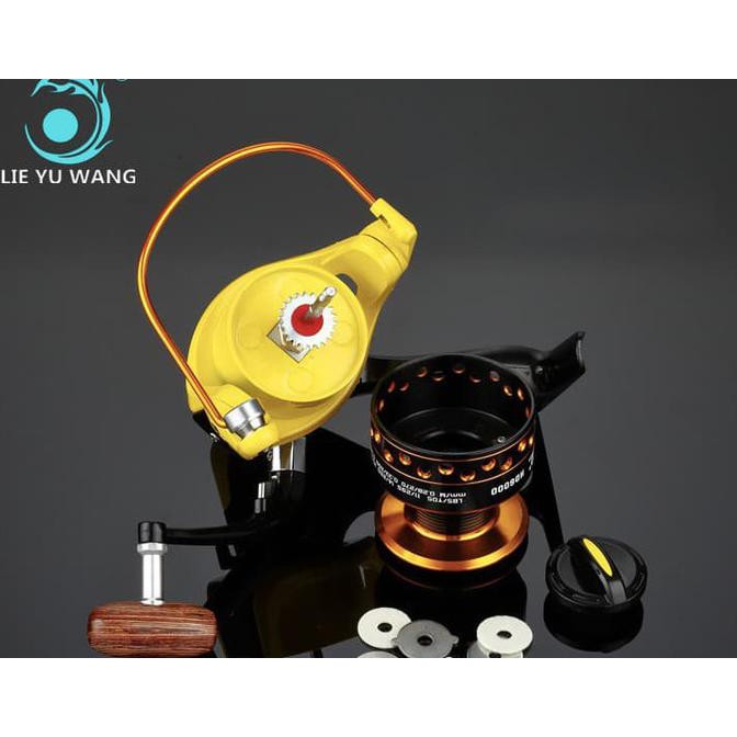 Unik Fishing Reel Lieyuwang Hd1000 12 Ball Bearing Hemat