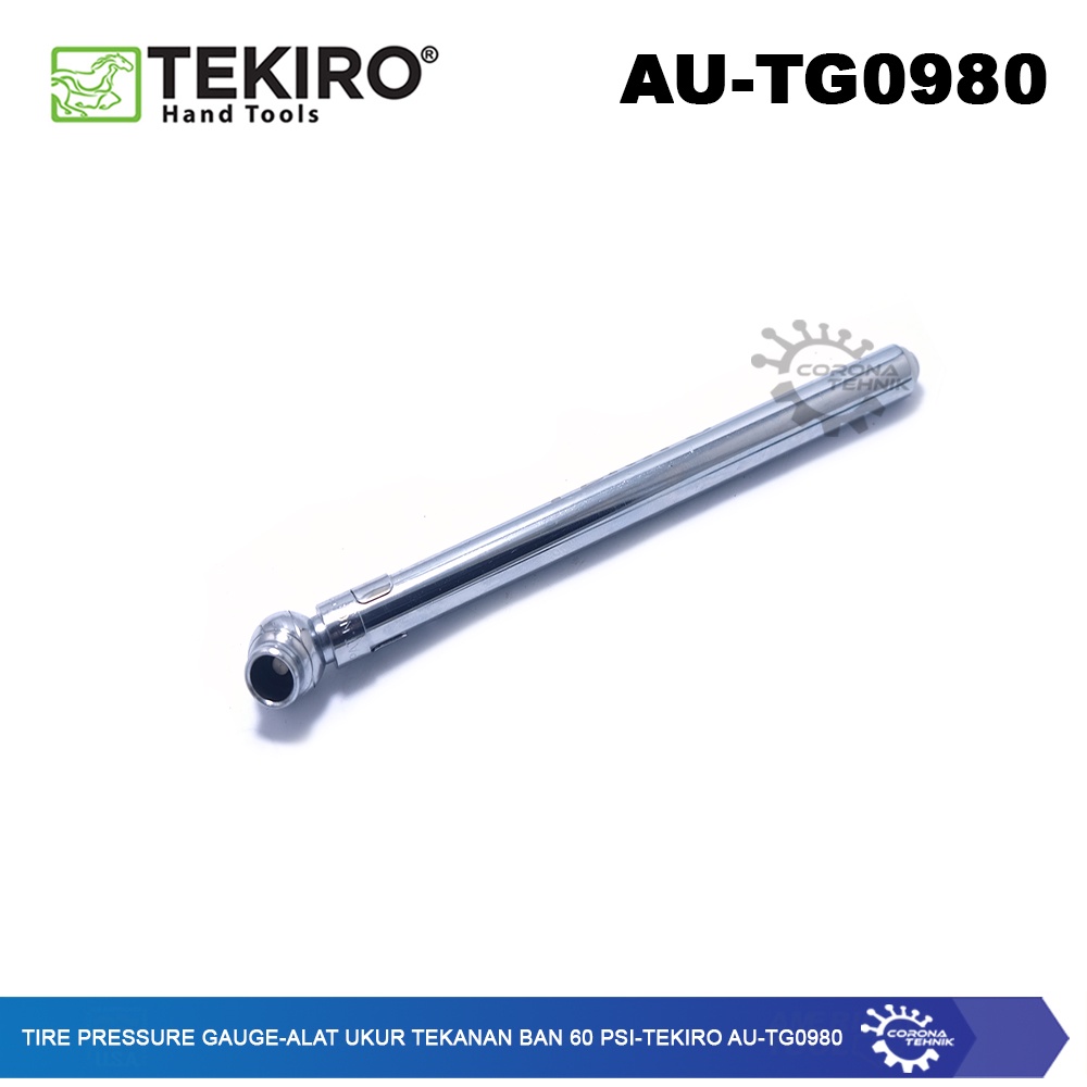 Tekiro AU-TG0980 - Tire Pressure Gauge - Alat Ukur Tekanan Ban 60 Psi