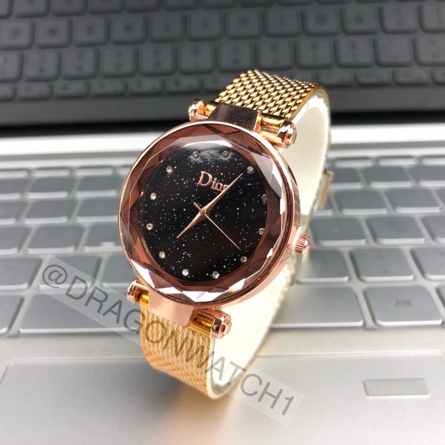 ［Ready Stock］Jam tangan wanita karet pasir gaya klasik  S1114