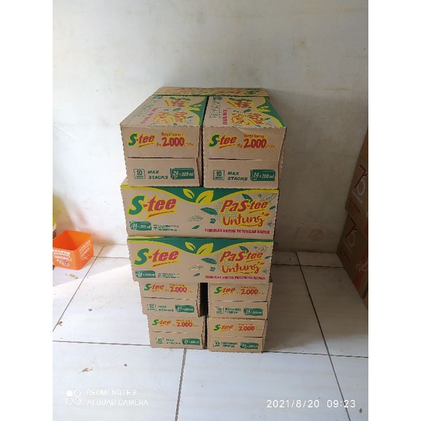 

stee kotak 200ml x 24pcs