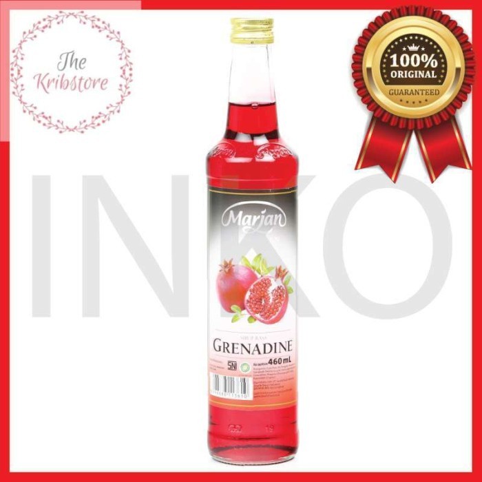 

MARJAN BOUDOIN SIRUP RASA GRENADINE BOTOL 460ML