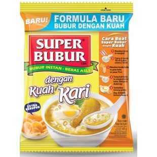 

Super Bubur Rasa Kuah Kari 46gr