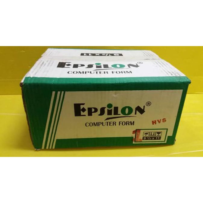 

Termurah Epsilon Continuous Form 9 1/2 X 11 1 Ply (K1) | Kertas Komputer Offic