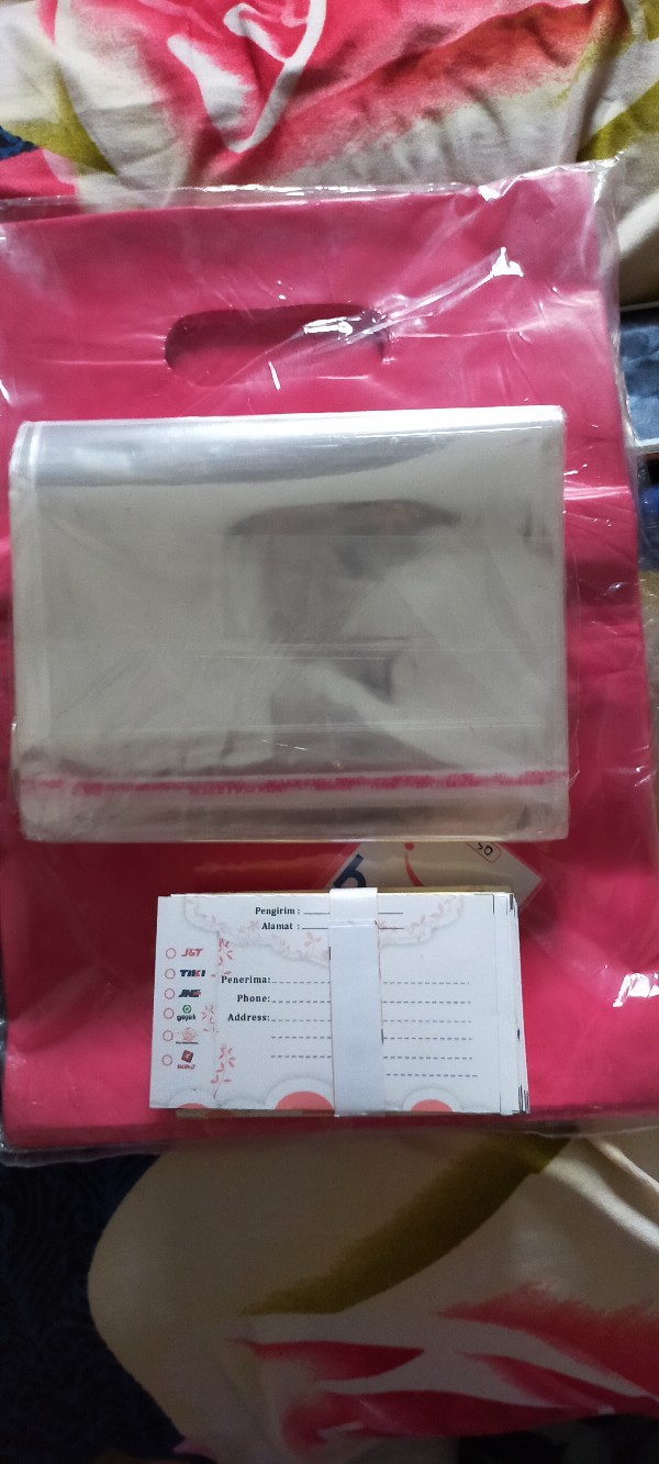 Plastik Opp Undangan 15 X 22 Cm