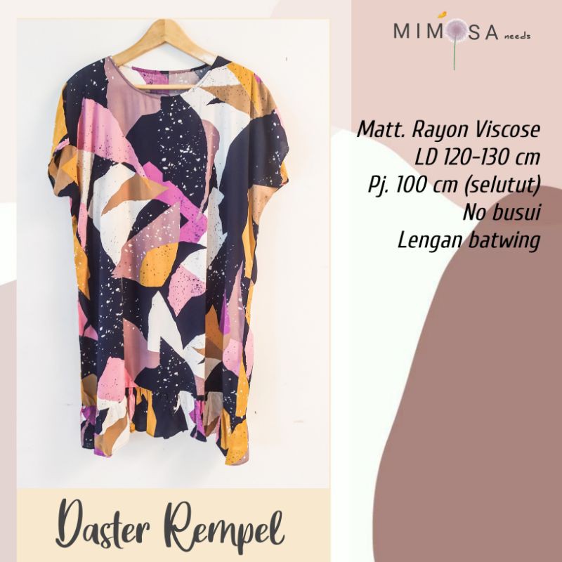 Daster Ruffle Daster Rempel Kekinian