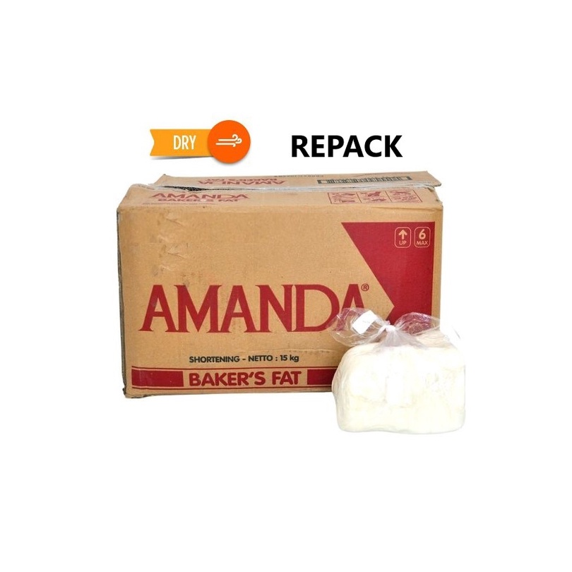 

Amanda Baker's Fat Margarin Putih / Shortening Repack 1 Kg