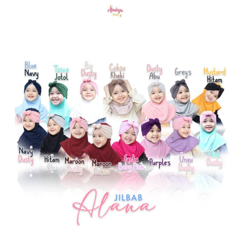 [COD] JILBAB ALANA L-XL / JILBAB ANAK / JILBAB BAYI MURAH / ETALASE SERIES 2