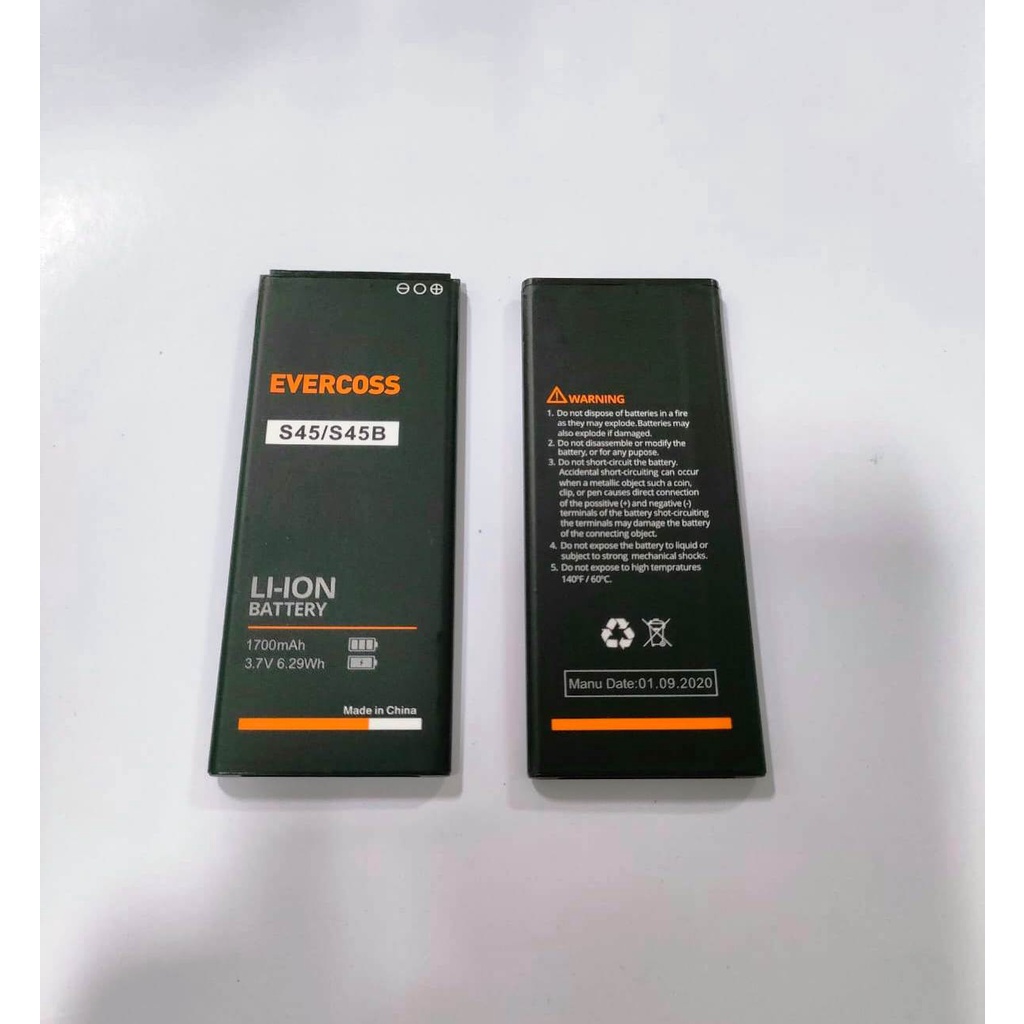BATTERY S45 EVERCOSS ORIGINAL 100%