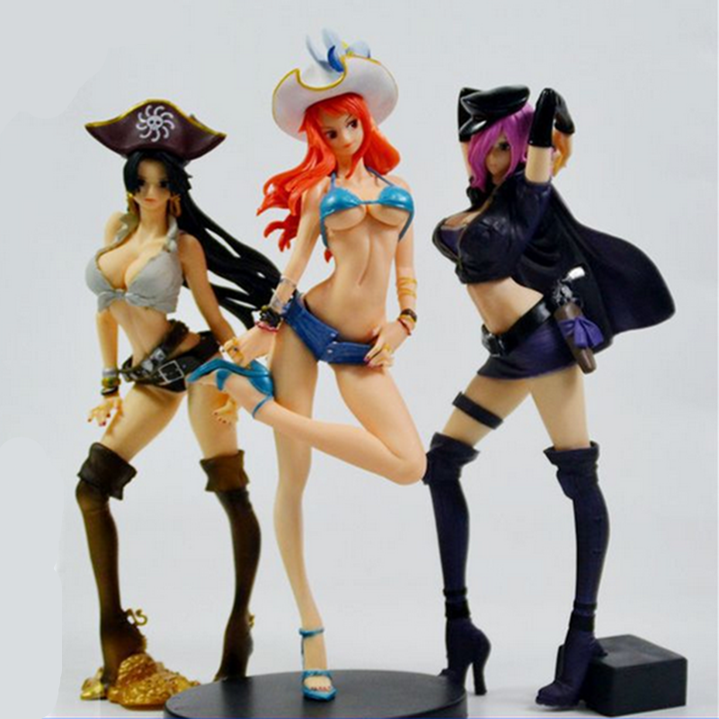 Animation One Piece Boa Hancock Nami Reiju Garage Kit Model Toys Collectibles Action Figures Shopee Indonesia