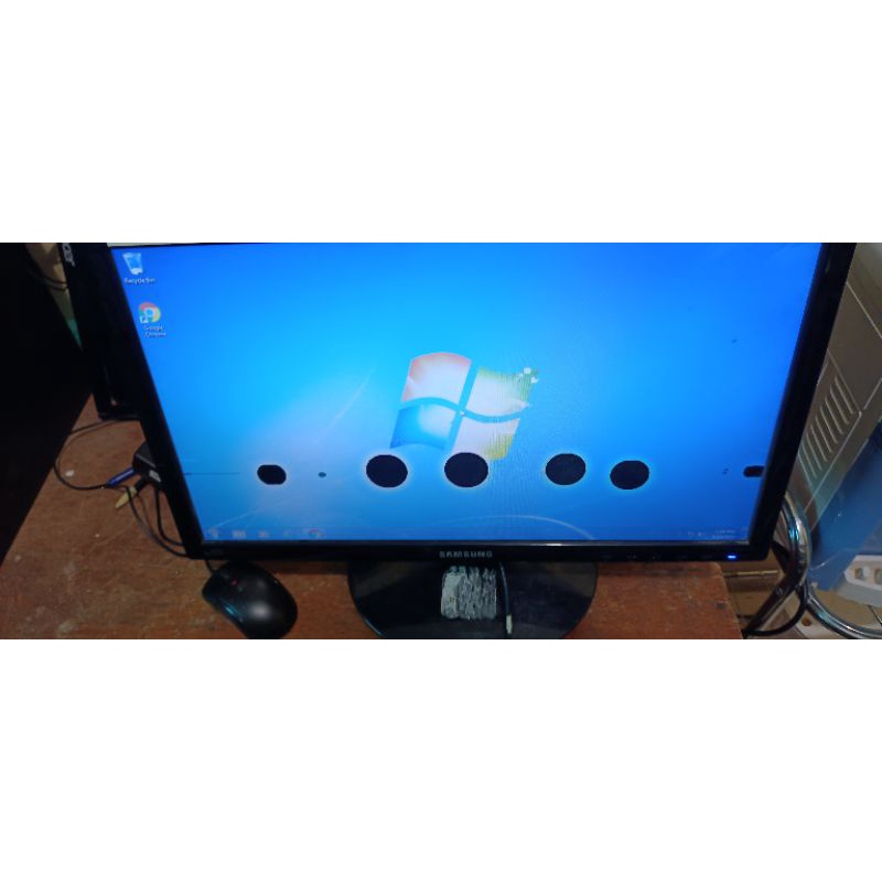 monitor komputer LED Samsung 19 minus port hdmi