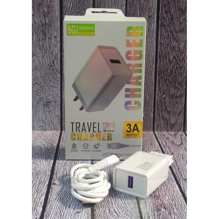 [RO ACC] CHARGER FAST CHARGING NANVAN TD-T41 MICRO USB / TYPE C