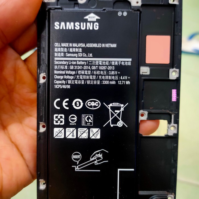 baterai samsung j6 plus battery samsung j6 plus original copotan