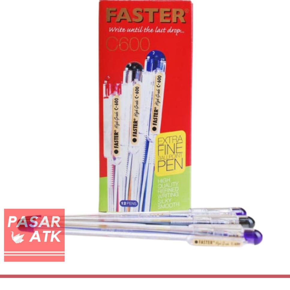 

Import Terlaris Pulpen FASTER C600 (12 pcs) .,..,.,.,.